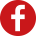 icone facebook esfera redonda vermelha com letra f em branco no meio