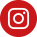 icone instagram esfera redonda vermelha com desenho traçado de uma camera na cor branca ao centro